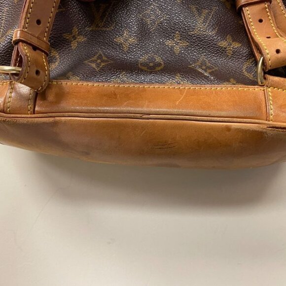 Louis Vuitton Vintage Pm Brown Monogram Coated Canvas Backpack - Picture 7 of 9